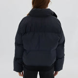 TOAST SOCIETY - Curved Front Puffer - Black