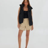 TOAST SOCIETY - Puffer Vest - Black