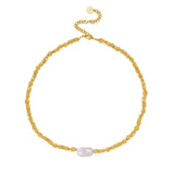 AMBER SCEATS - Tulip Necklace | Gold