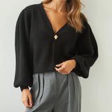 CHARLI - Hollie Cardigan - Black