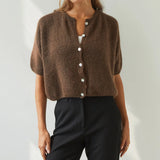 CHARLI - Emme Cardigan - Espresso