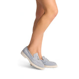 KATHRYN WILSON - Lois Loafer - Cornflower Suede