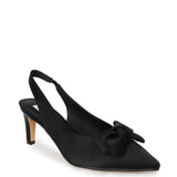 KATHRYN WILSON - Emily Heel - Black Satin