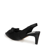 KATHRYN WILSON - Emily Heel - Black Satin