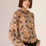POL CLOTHING - Varda Top - Varda Print