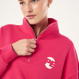 P.E NATION - Voltage Quarter Zip - Cosmo Pink