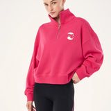 P.E NATION - Voltage Quarter Zip - Cosmo Pink
