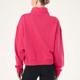 P.E NATION - Voltage Quarter Zip - Cosmo Pink