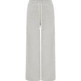 ROWIE - Vena Terry Snap Pants - Grey Marle