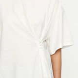 KIVARI - Vera Asymmetrical Tee - Ivory