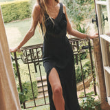 SPELL - Vina Lace Slip Dress - Midnight