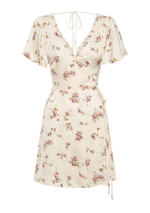 Auguste - Pepper Mini Dress - Ivory Isla Floral