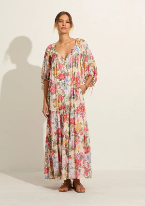 Auguste - Autumn Maxi Dress - Genevieve