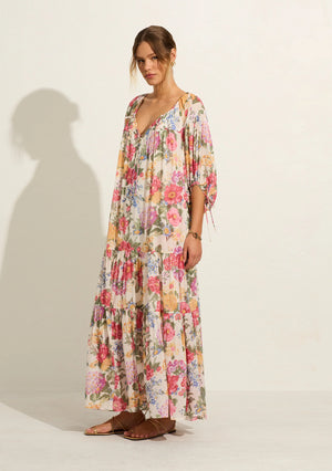 Auguste - Autumn Maxi Dress - Genevieve