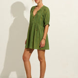 AUGUSTE - Brielle Mini Dress - Seasonal Green