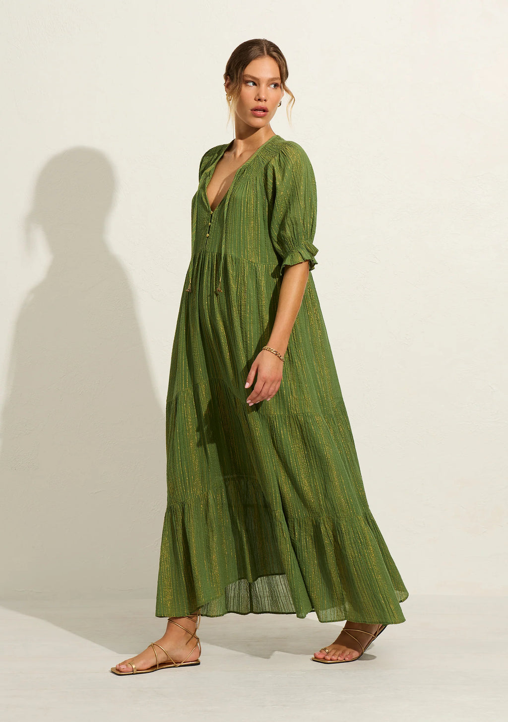 Auguste - Brielle Maxi Dress - Seasonal Green