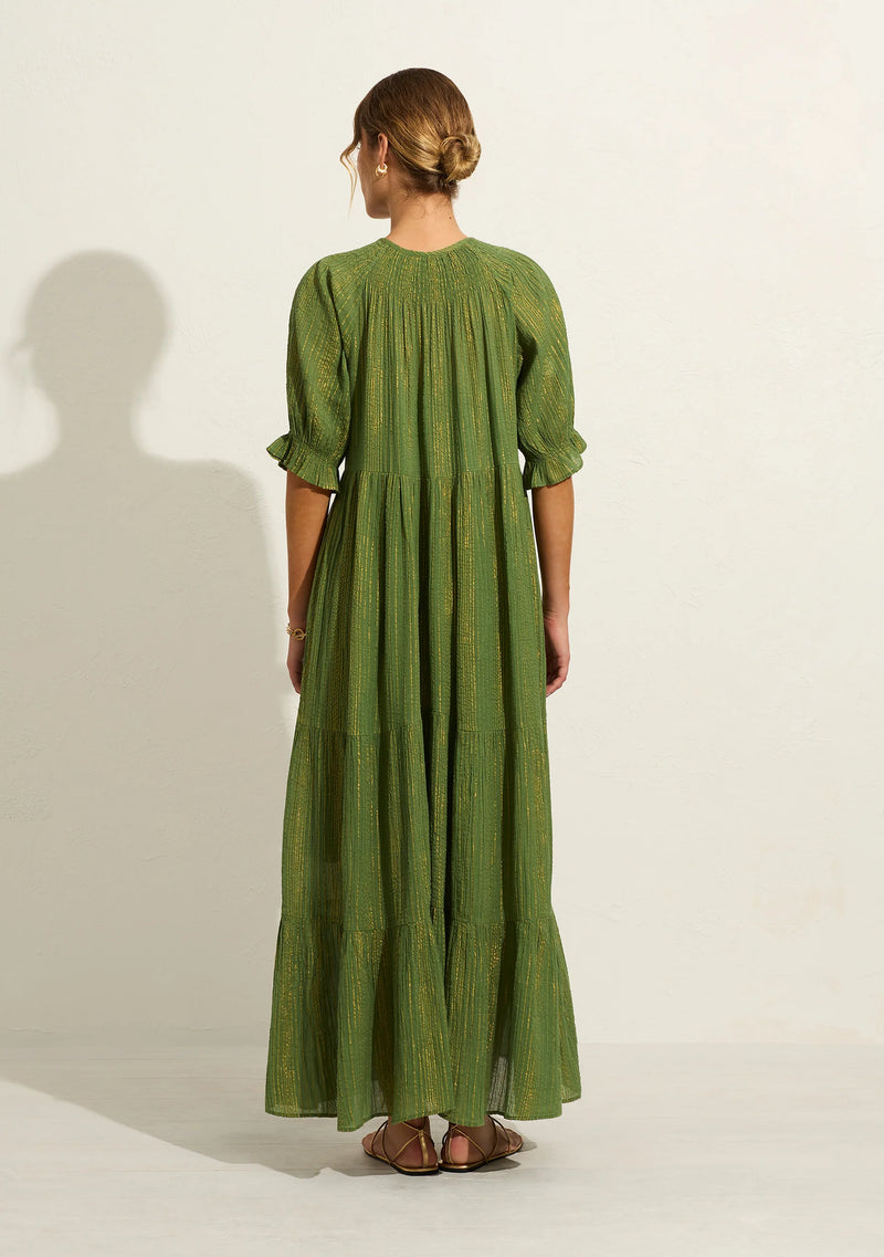 Auguste - Brielle Maxi Dress - Seasonal Green