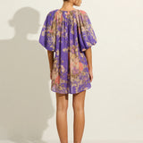 AUGUSTE - Cora Mini Dress - Lavender Floral