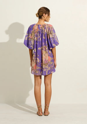 Auguste - Cora Mini Dress - Lavender Floral