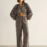 AUGUSTE - Hayley Blouse - Charcoal Sonder