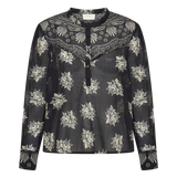 AUGUSTE - Elsa Blouse - Black Mable