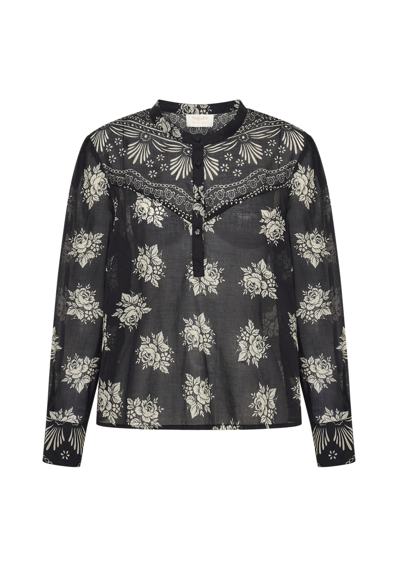 Auguste - Elsa Blouse - Black Mable
