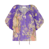 AUGUSTE - Cora Blouse - Lavender Floral