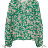 AUGUSTE - Lennox Blouse - Apple Green