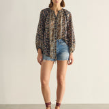 AUGUSTE - Hayley Blouse - Charcoal Sonder