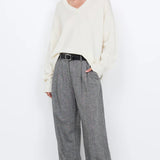 BEC + BRIDGE - Brinley Pant - Salt & Pepper Weave