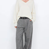 BEC + BRIDGE - Brinley Pant - Salt & Pepper Weave