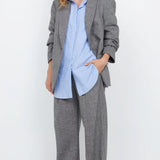 BEC + BRIDGE - Brinley Blazer - Salt & Pepper Weave