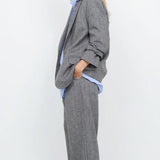 BEC + BRIDGE - Brinley Blazer - Salt & Pepper Weave