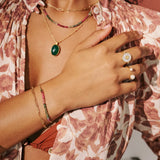 MURKANI - Wandering Soul Tourmaline Bracelet | Gold