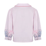 SEVENTY + MOCHI - Zena Top - Indigo Coral