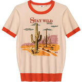 ME369 - Nora Knit Top - Cactus