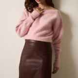 ESMAEE - Whisper Off Shoulder Knit - Floss