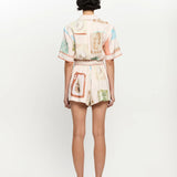 KIVARI - Coastline Playsuit