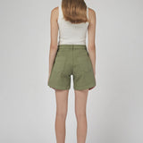 DRICOPER - Zaplin Denim Shorts - Oil Green