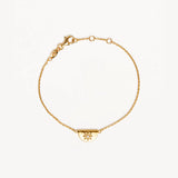 BY CHARLOTTE - Lotus Bracelet | Gold