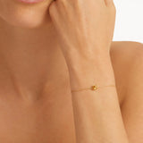 BY CHARLOTTE - Kindred Birthstone Bracelet - November | Gold