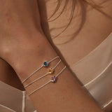 BY CHARLOTTE - Kindred Birthstone Bracelet - November | Silver