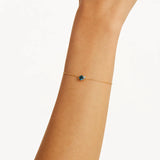 BY CHARLOTTE - Kindred Birthstone Bracelet - December | Gold