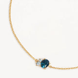 BY CHARLOTTE - Kindred Birthstone Bracelet - December | Gold