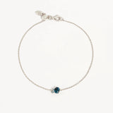 BY CHARLOTTE - Kindred Birthstone Bracelet - December | Silver