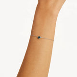 BY CHARLOTTE - Kindred Birthstone Bracelet - December | Silver