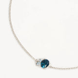 BY CHARLOTTE - Kindred Birthstone Bracelet - December | Silver