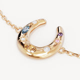 BY CHARLOTTE - Lucky Horseshoe Bracelet | Gold