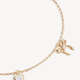 BY CHARLOTTE - Forever Yours Charm Bracelet | Gold