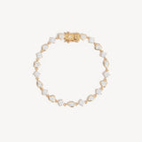 BY CHARLOTTE - Dream Lover Tennis Bracelet | Gold